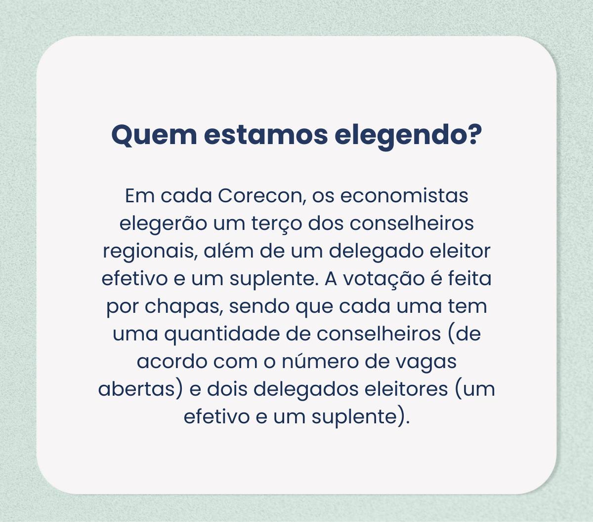 Eleições Sistema Cofecon/Corecons: Conheça as chapas inscritas – Conselho  Federal de Economia – COFECON